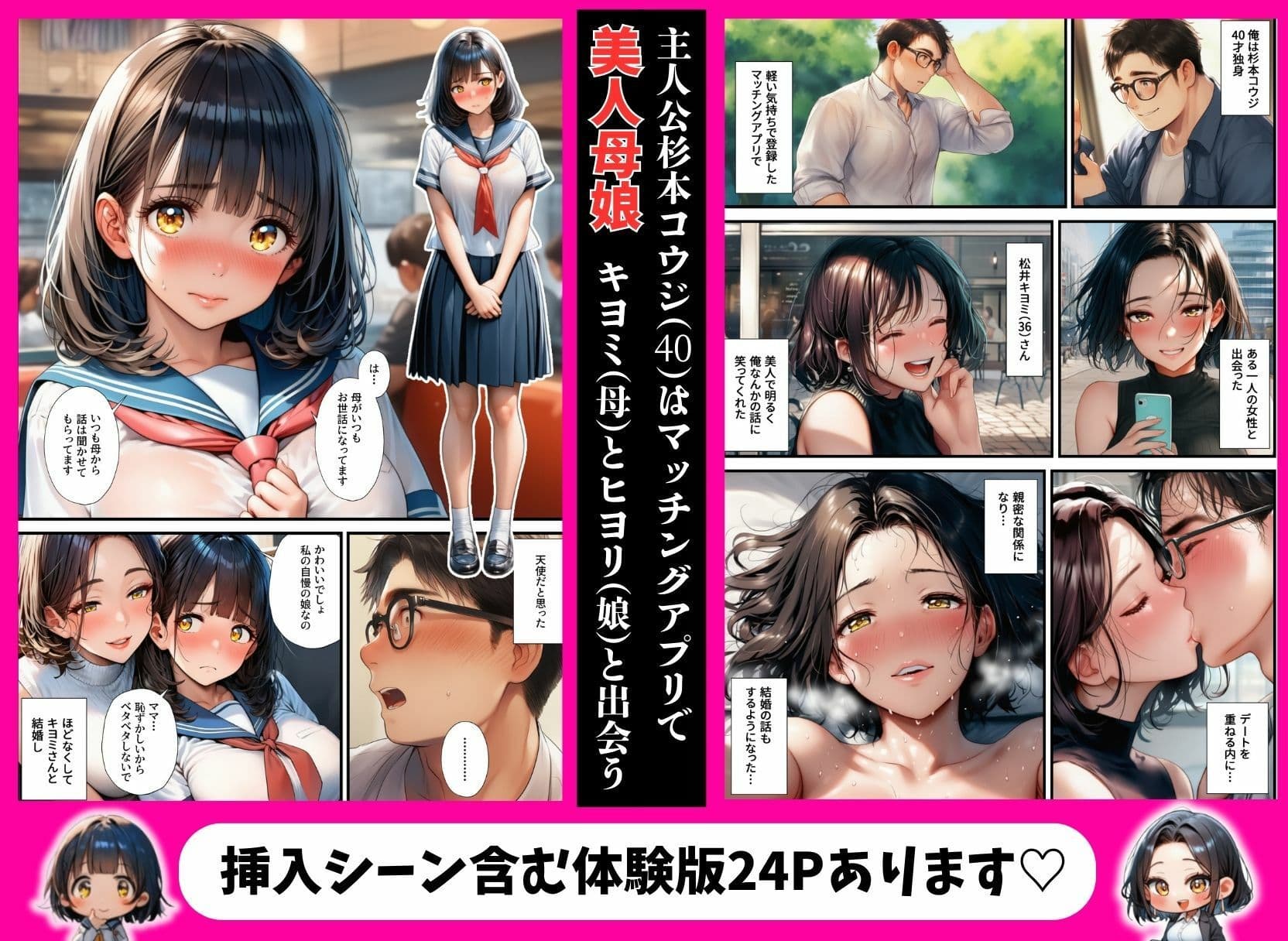 NTR母娘〜始まりは義父へのプレゼントだった〜 サンプル 1