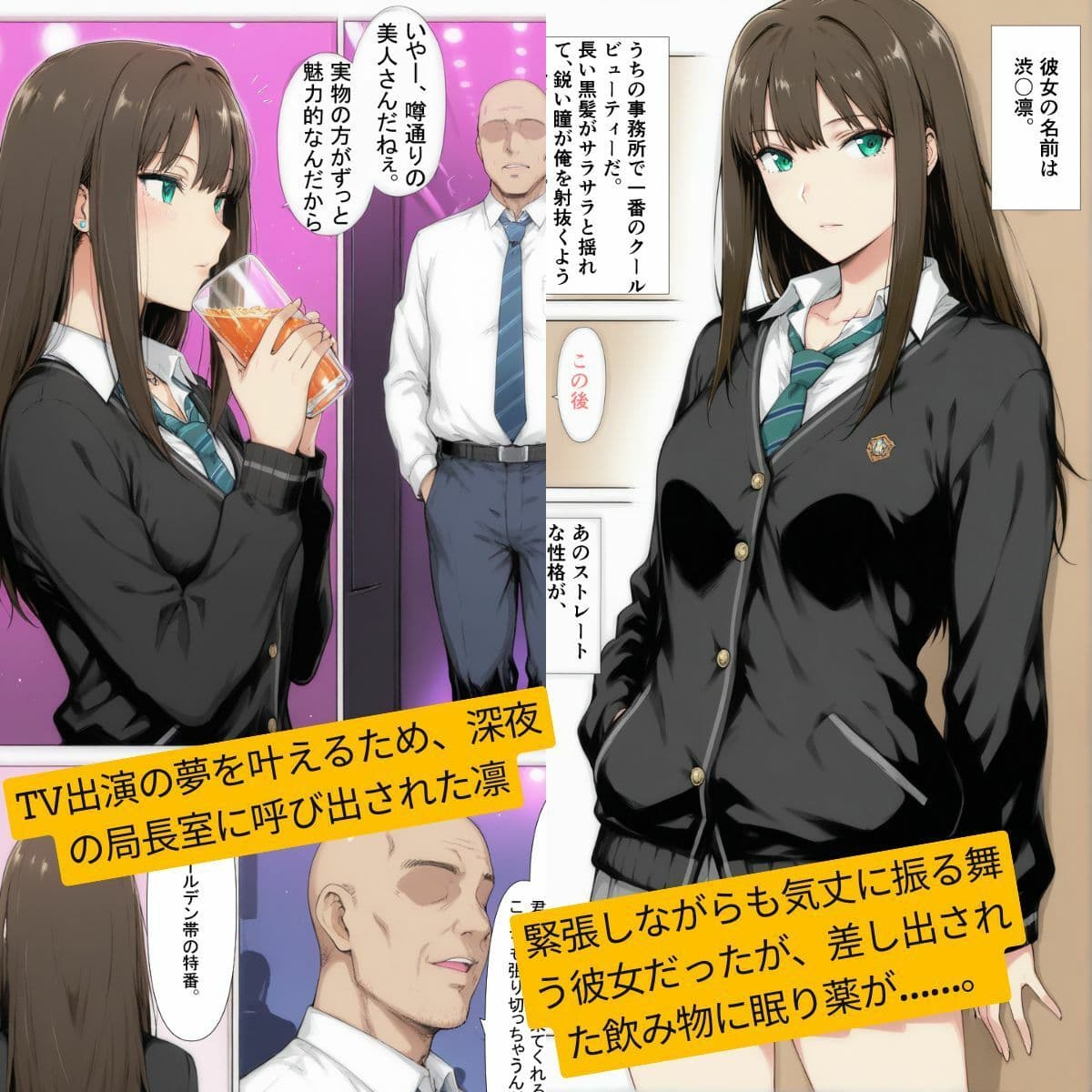 アイドル失格 渋〇凛 ―睡眠便器に堕ちる夜― サンプル 5