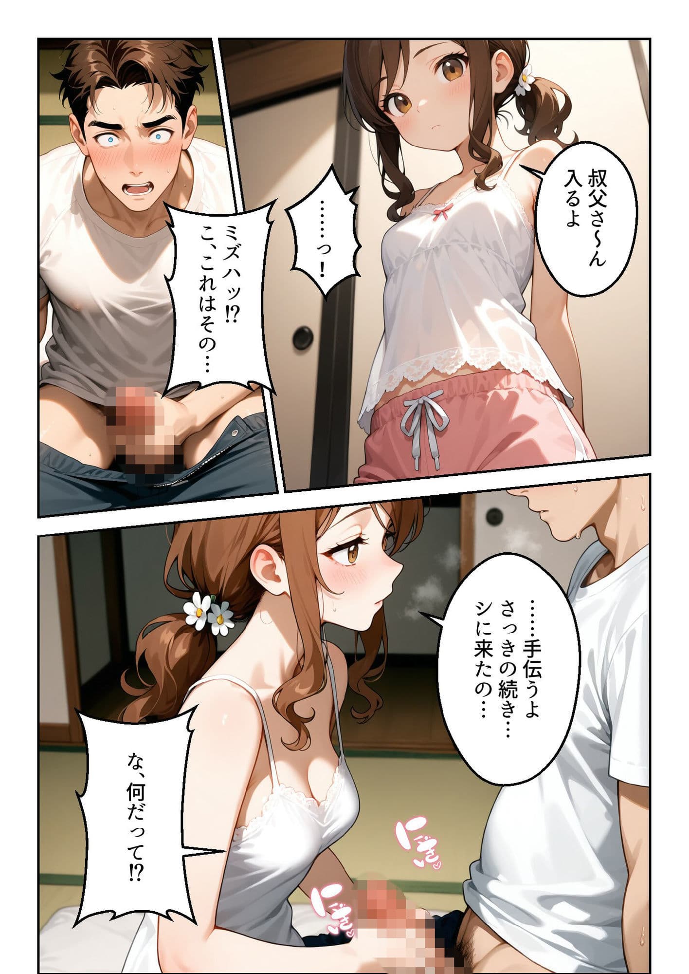 線香と煙草の香。 サンプル 4