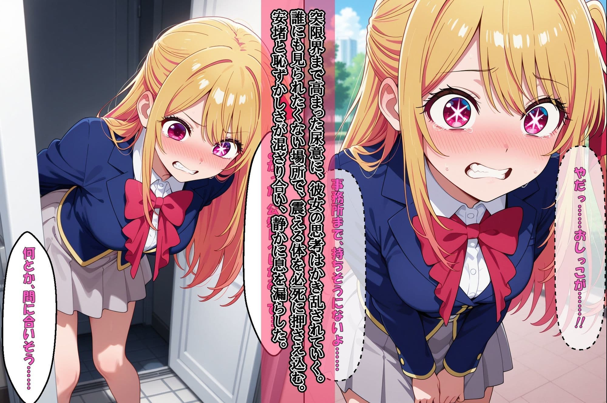 『◇ アイドル、捕獲完了（星〇アイ） ◇』＆『◇ アイドル、トイレの悪夢（星〇ルビー） ◇』2冊セット サンプル 6