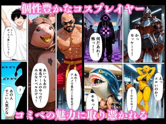 【AI生成】コミックイベント・逆転ハック！〜AI作家の俺が禁断の催●リモコンで巨乳コスプレイヤーに、アンチの目の前で発情中出し〜 サンプル 3