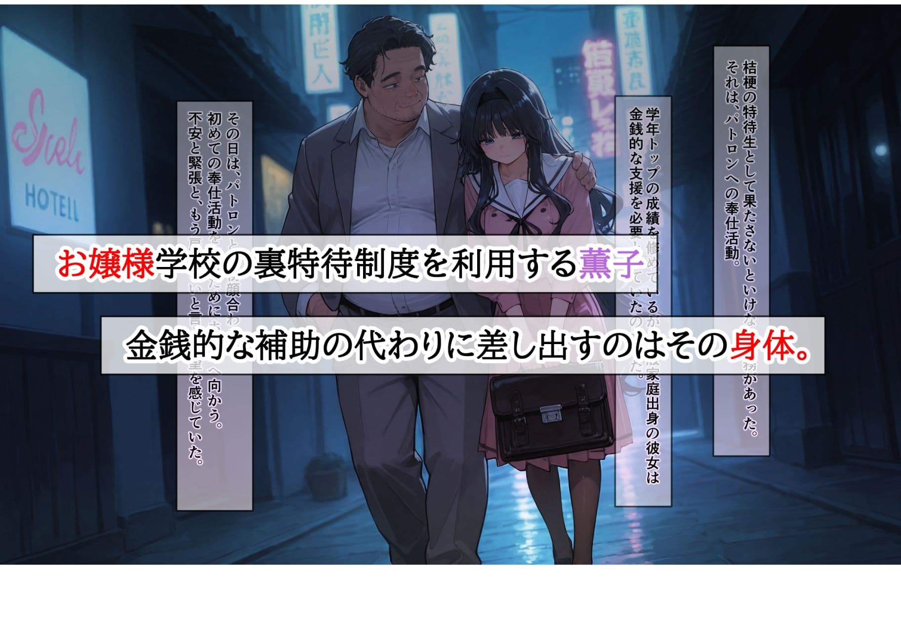 特待生の奉仕義務 お嬢様学校の裏特待制度 〜奨学金と引き換えにパトロンに捧げた処女膜〜 サンプル 1