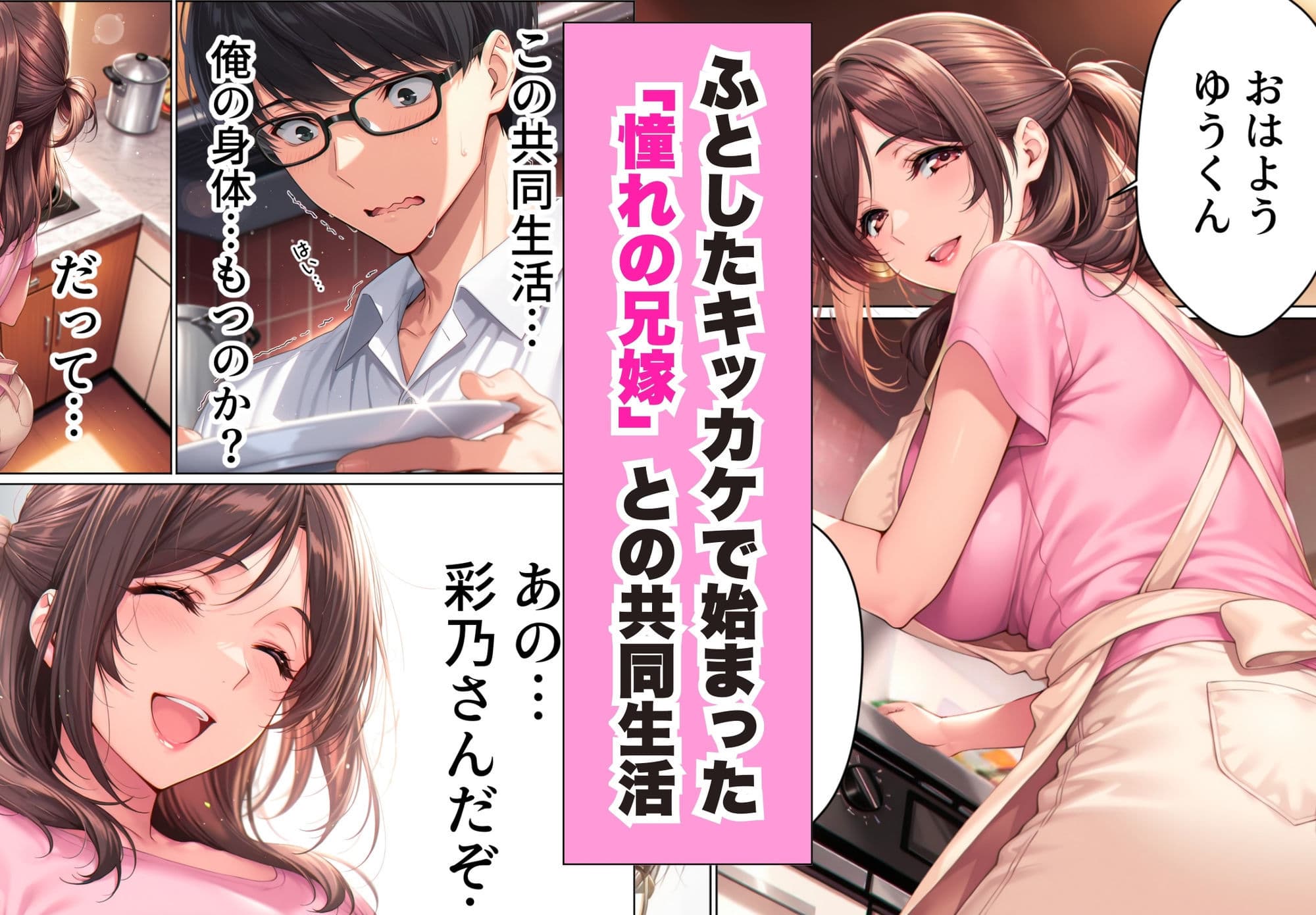 兄さん、あなたの妻は…俺が貰います。〜鳥かごの中の巨乳清楚義姉が純愛濃厚セックスで「妻の顔」を捨てた全記録〜 サンプル 1