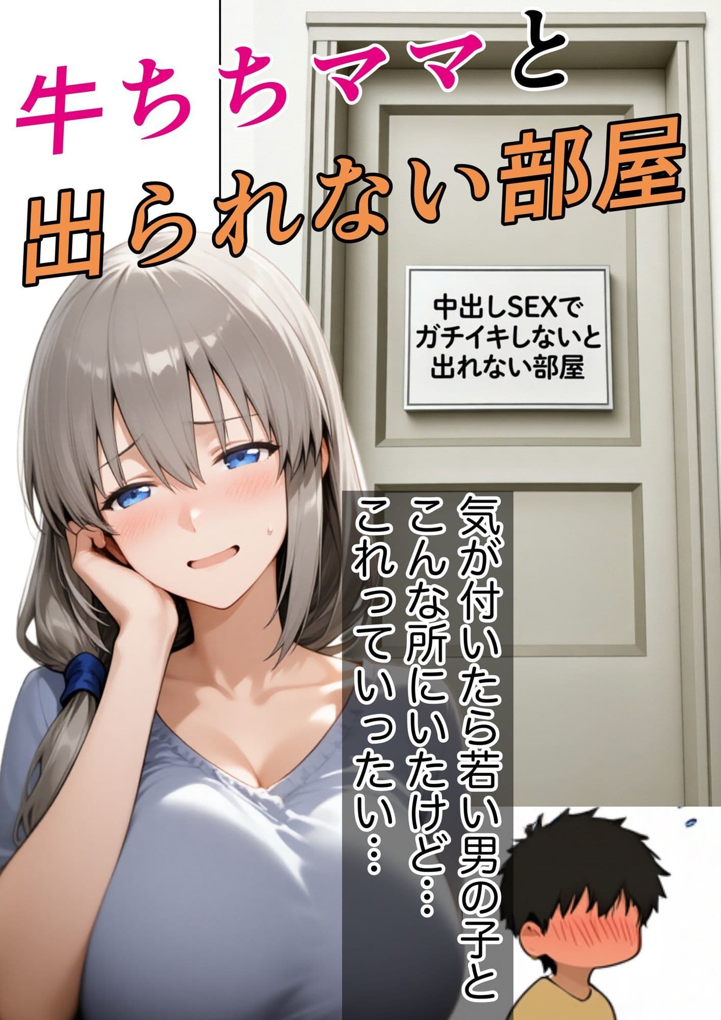 牛ちちママと出れない部屋 サンプル 1