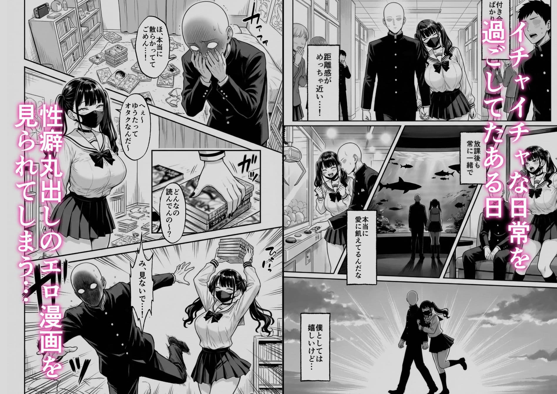 愛に飢えた爆乳地雷系ギャル サンプル 2