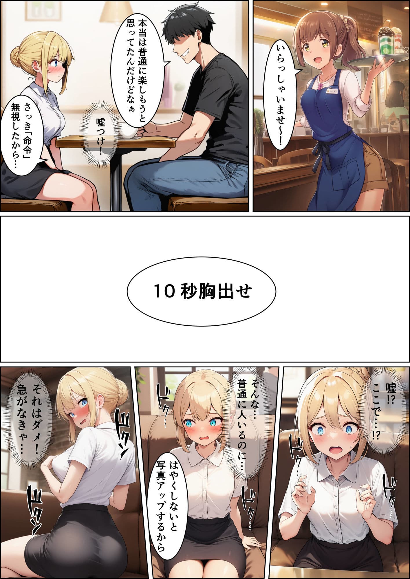 初めての勧誘で人生が変わっちゃった女の子の話  ご主人様との出会い編 サンプル 7