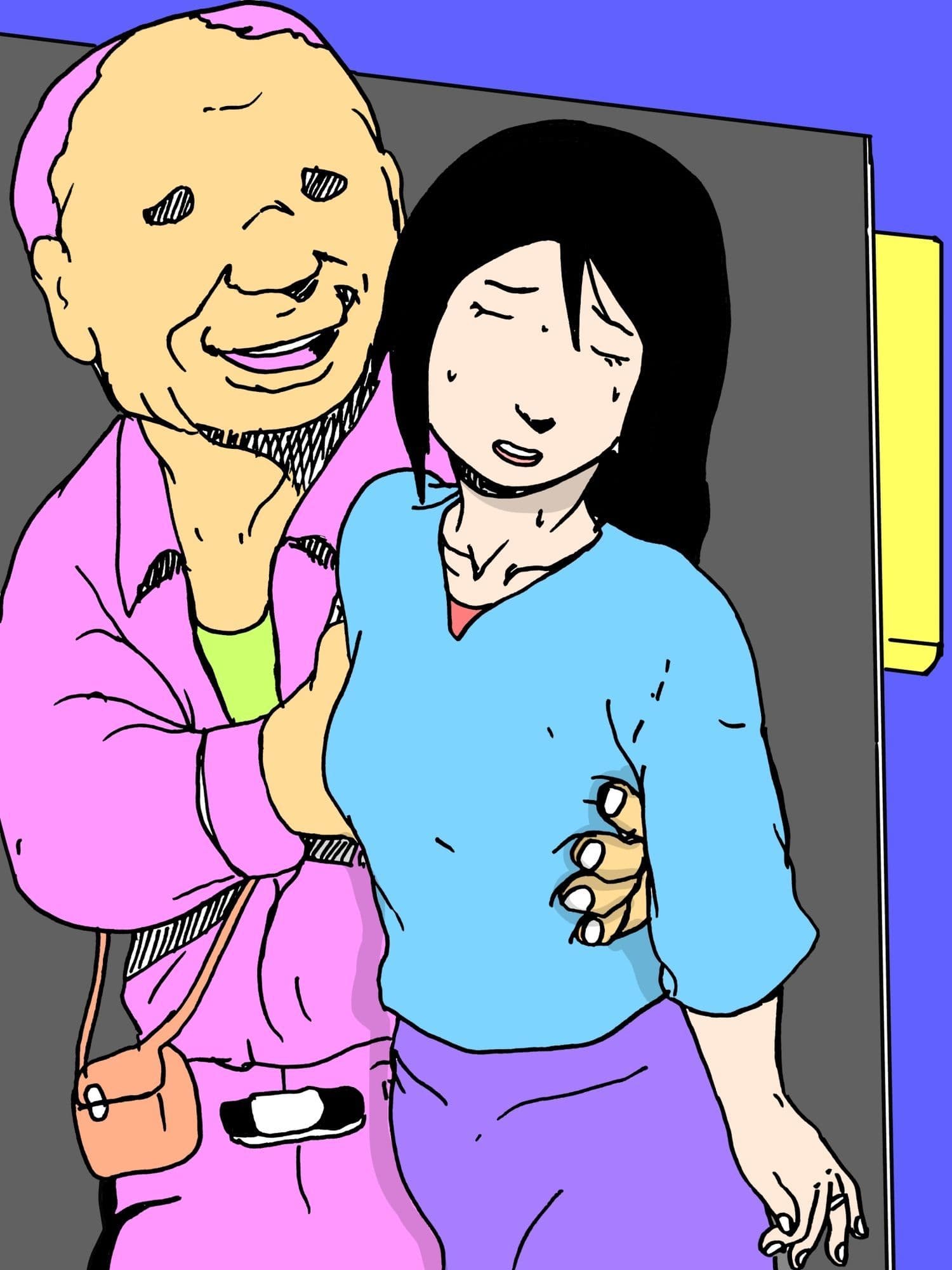 不本意合体された人の妻 サンプル 5