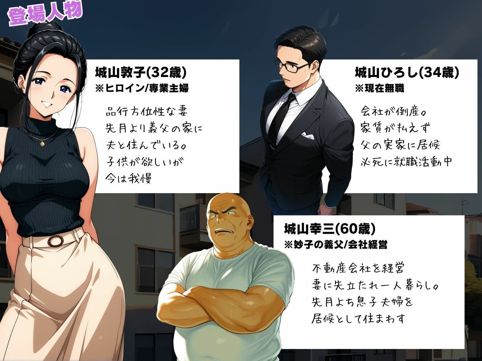 義父の計画 6 〜居候受精 〜 敦子編 （下巻） サンプル 1