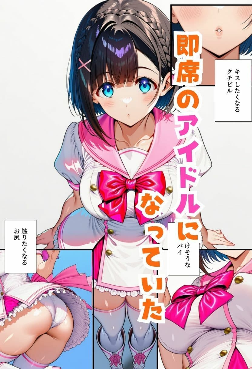 TSアイドルになったオレ!推しメンと3Pファンサで女体化メス堕ち サンプル 6