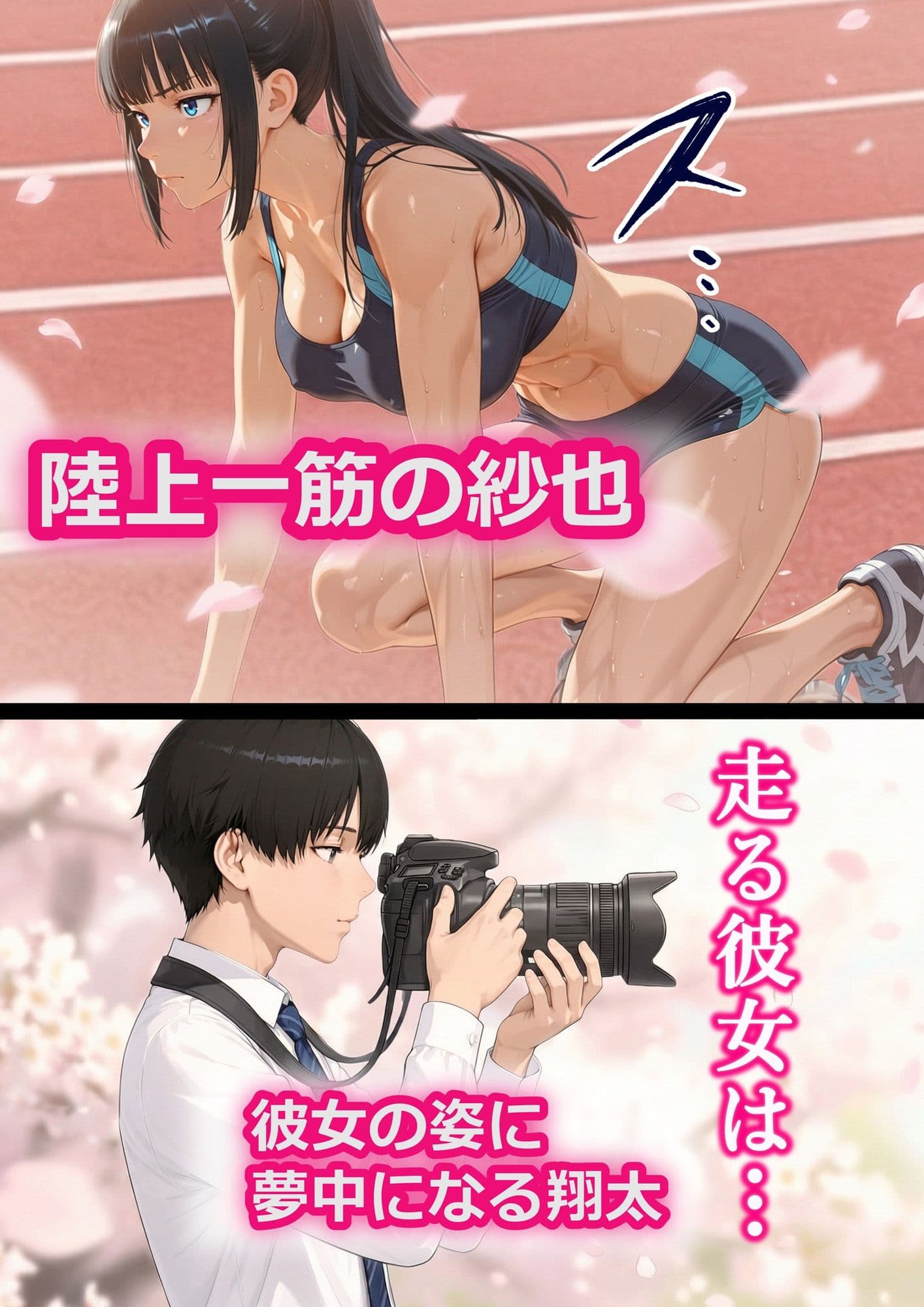 俺の彼女は陸上女子 サンプル 1