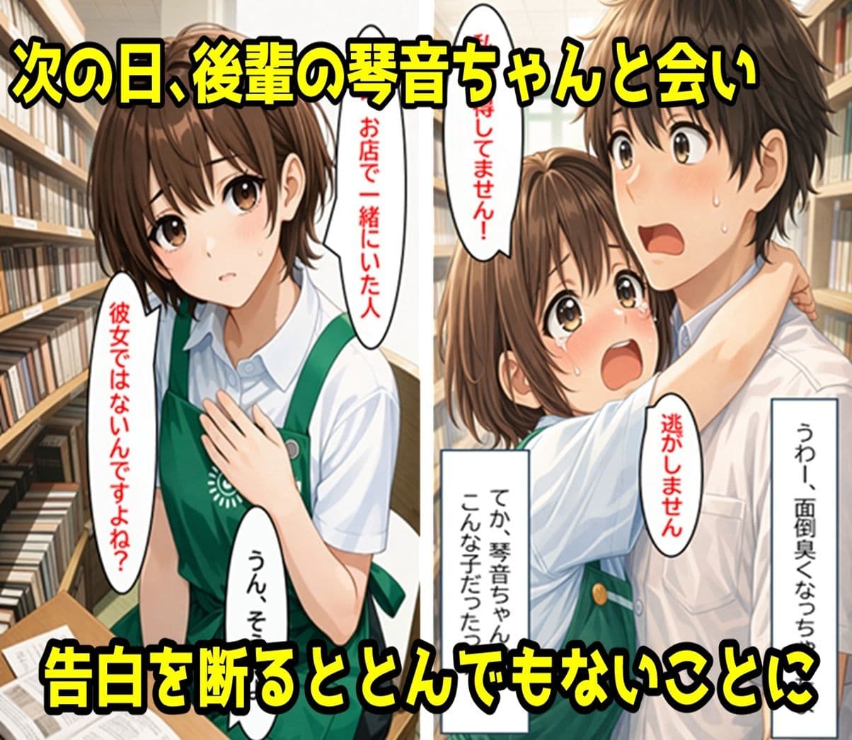 無防備すぎる同級生に、理性が追いつかなかった話 第7話「親友に奪われて、後輩に捕まった」 サンプル 10