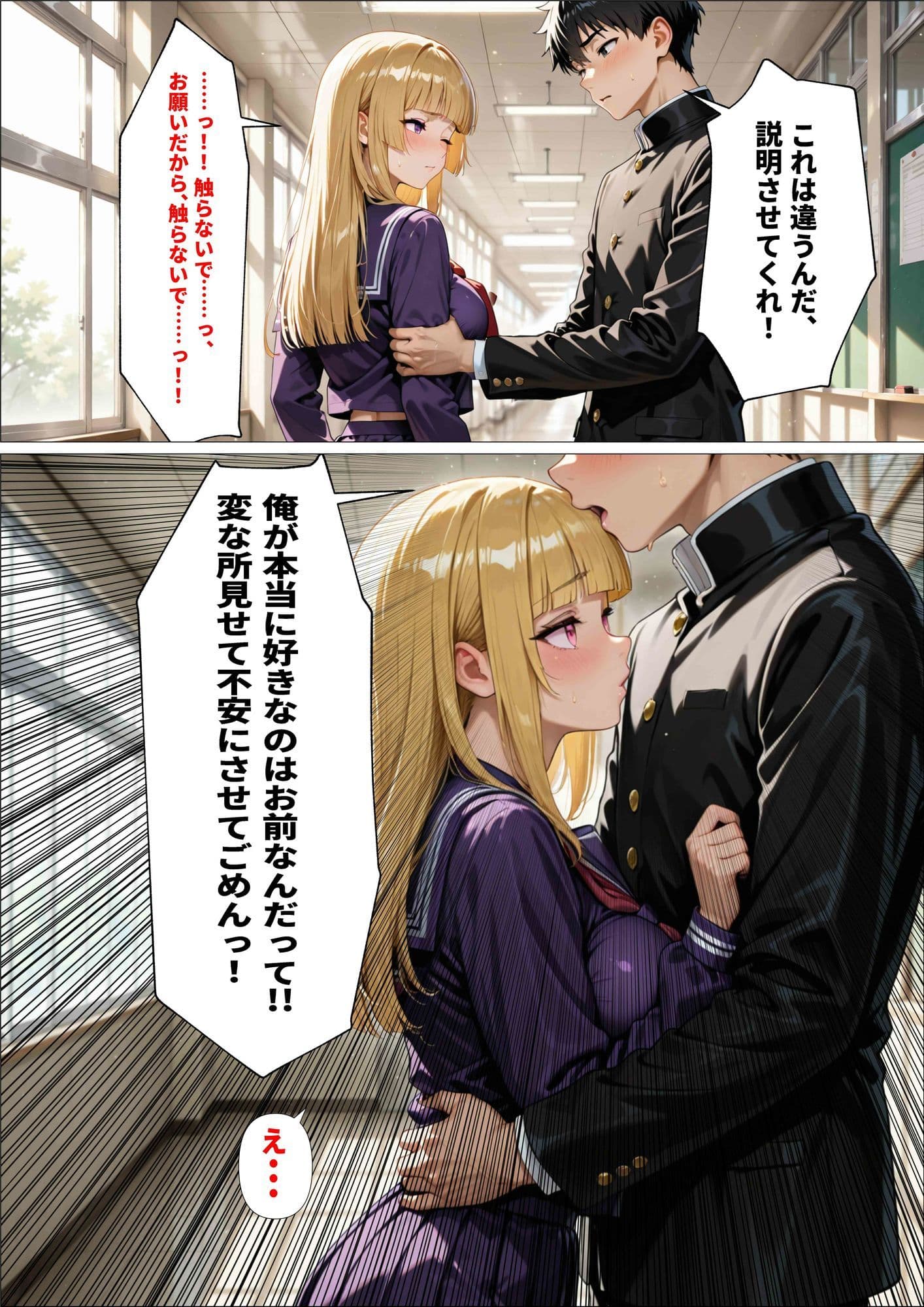 放課後、幼馴染の恋を壊してあげる。＃2 〜オナニー放尿癖が見つかって... サンプル 2