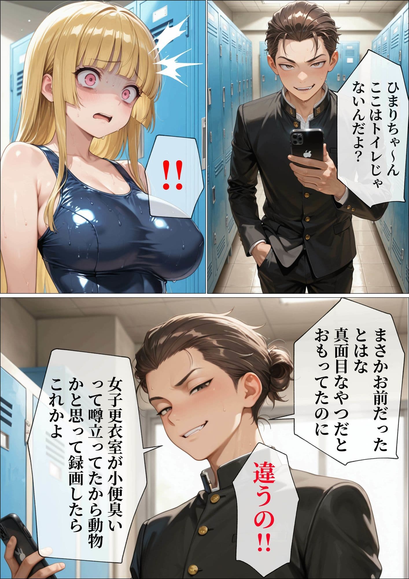 放課後、幼馴染の恋を壊してあげる。＃2 〜オナニー放尿癖が見つかって... サンプル 7