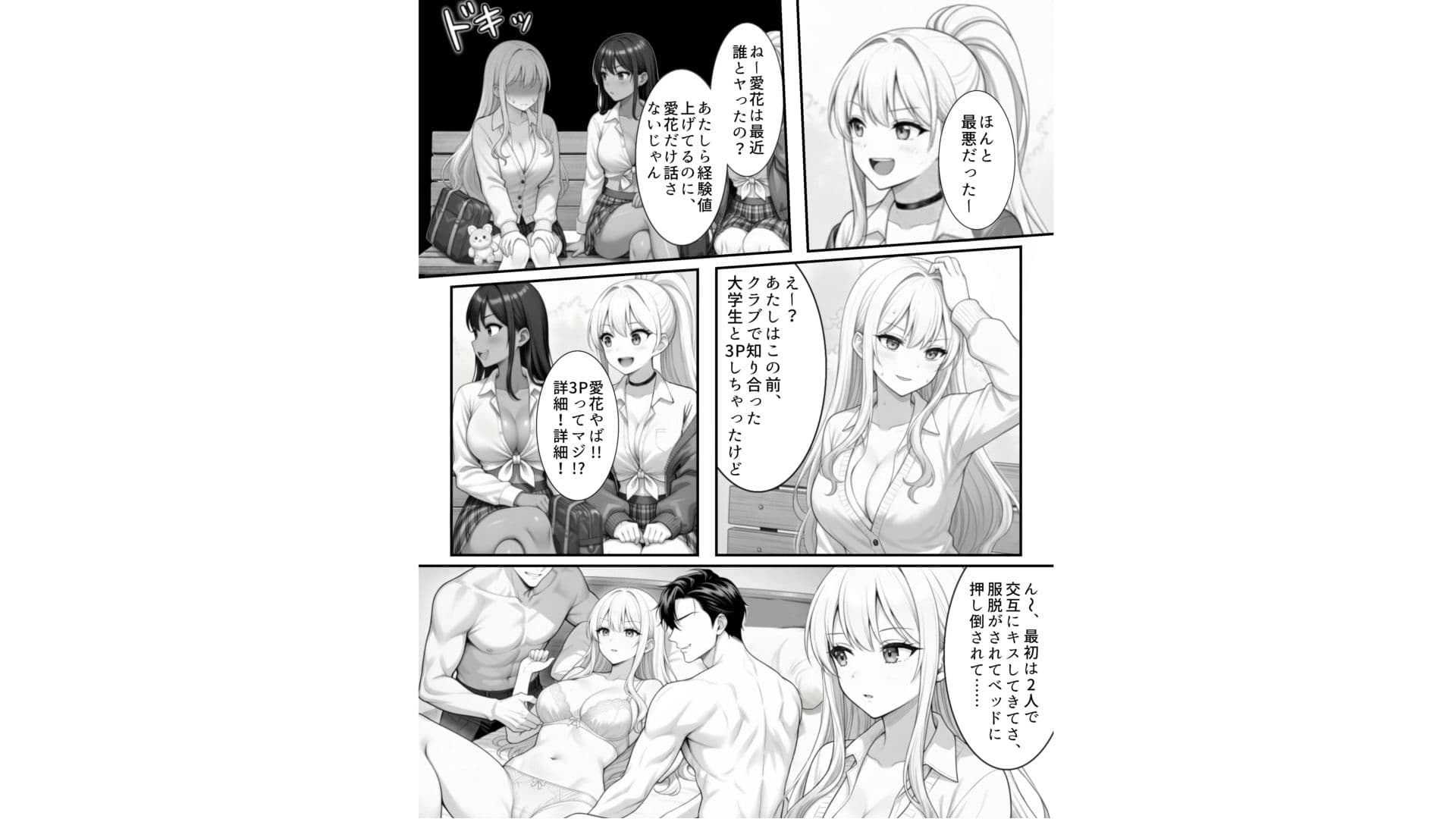 見せかけビッチギャルの本気処女喪失〜陰キャのヤバテクで何度もハメられイかされる〜 サンプル 2