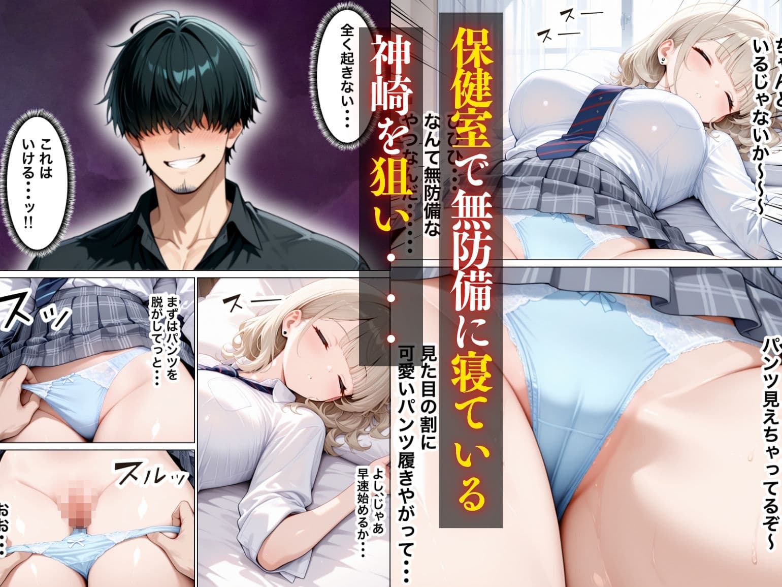 まじめ処女の教え子ギャルがクズ教師に開発される話 サンプル 3