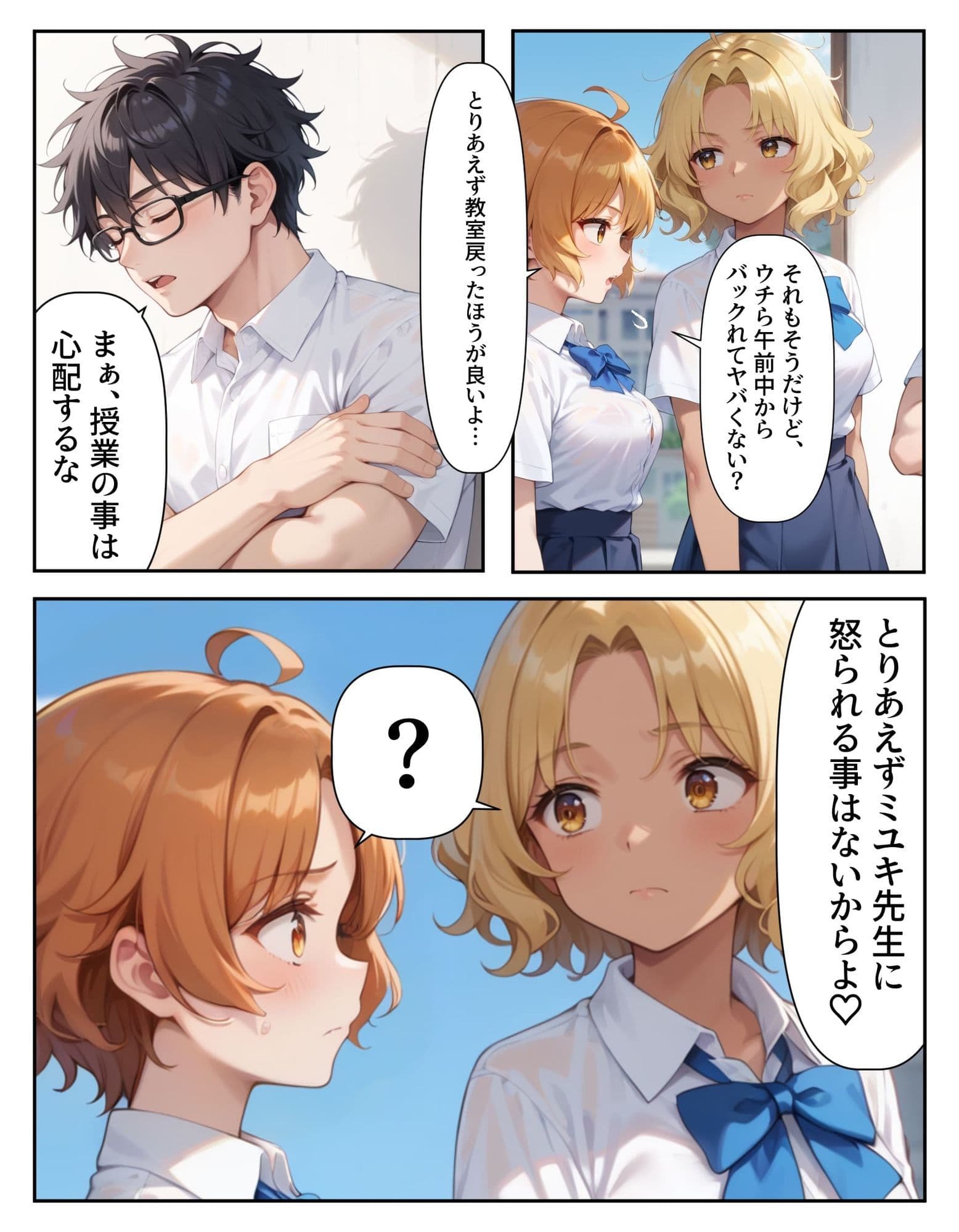 腕時計のリューズを引っ張ったら時間が停止!?好き放題に女子生徒にイタズラした話2 サンプル 2