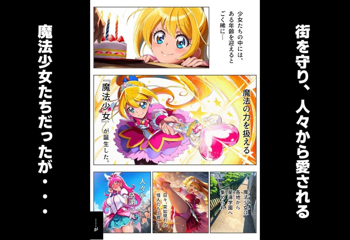 【お試し価格】敗北魔法少女の末路 〜地獄の学校生活編  前編〜 サンプル 1