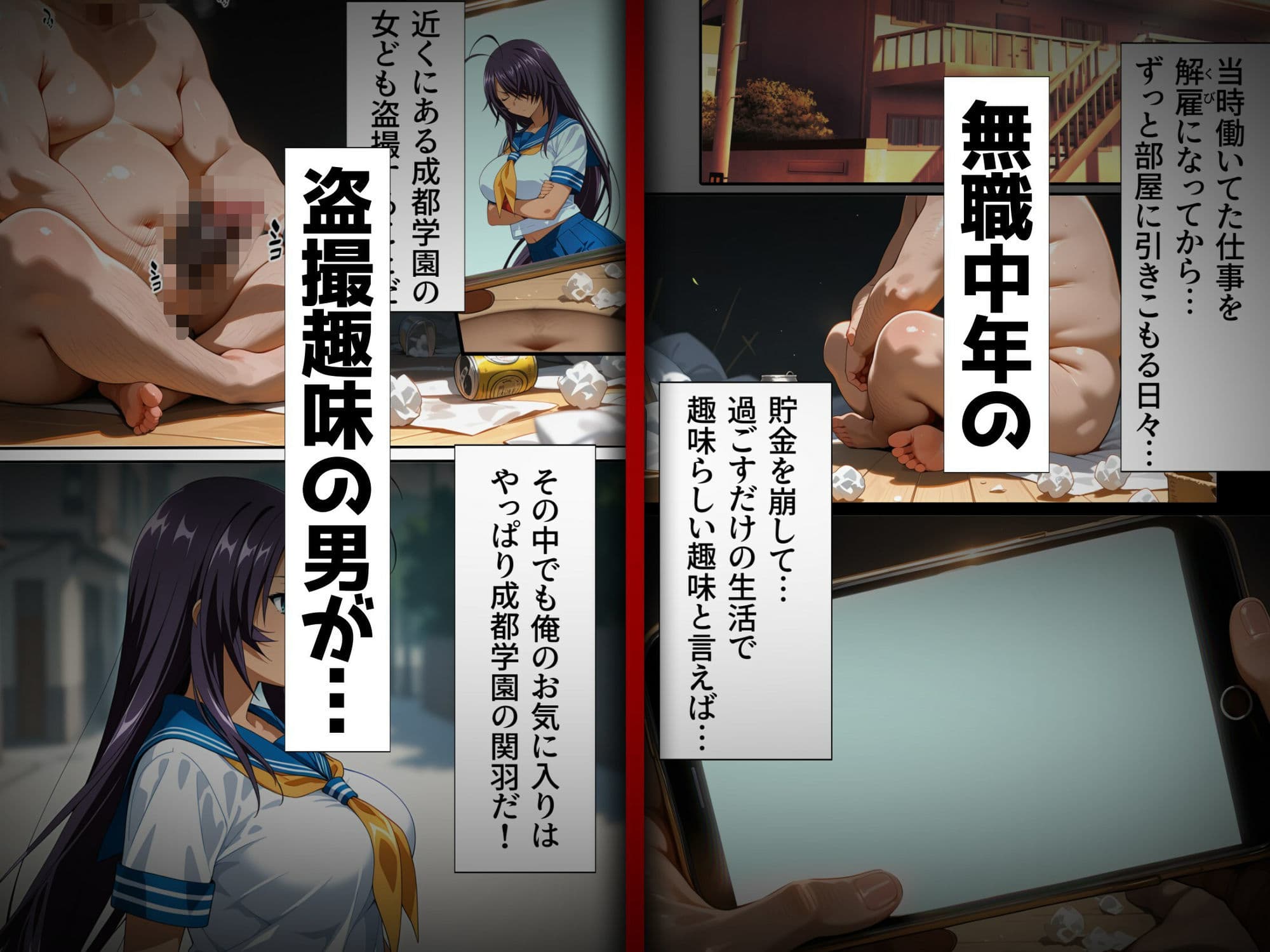 1回きりの催●アプリで闘士二人をヤリたい放題 サンプル 1