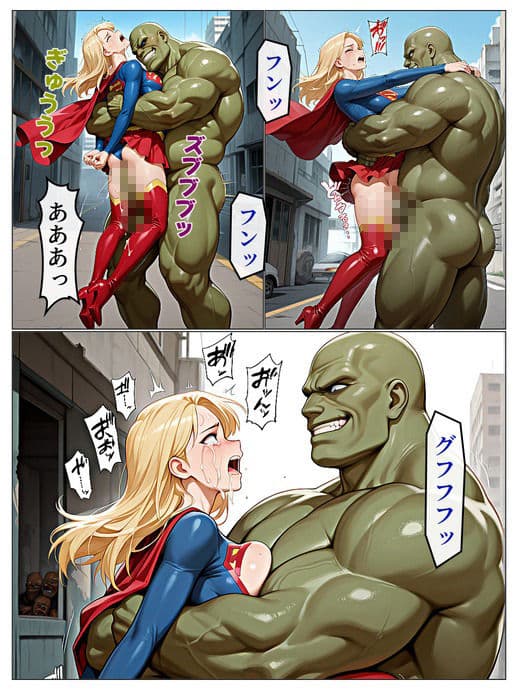 【スーパーヒロイン蹂躙-スーペリアガールver-後編】 サンプル 4