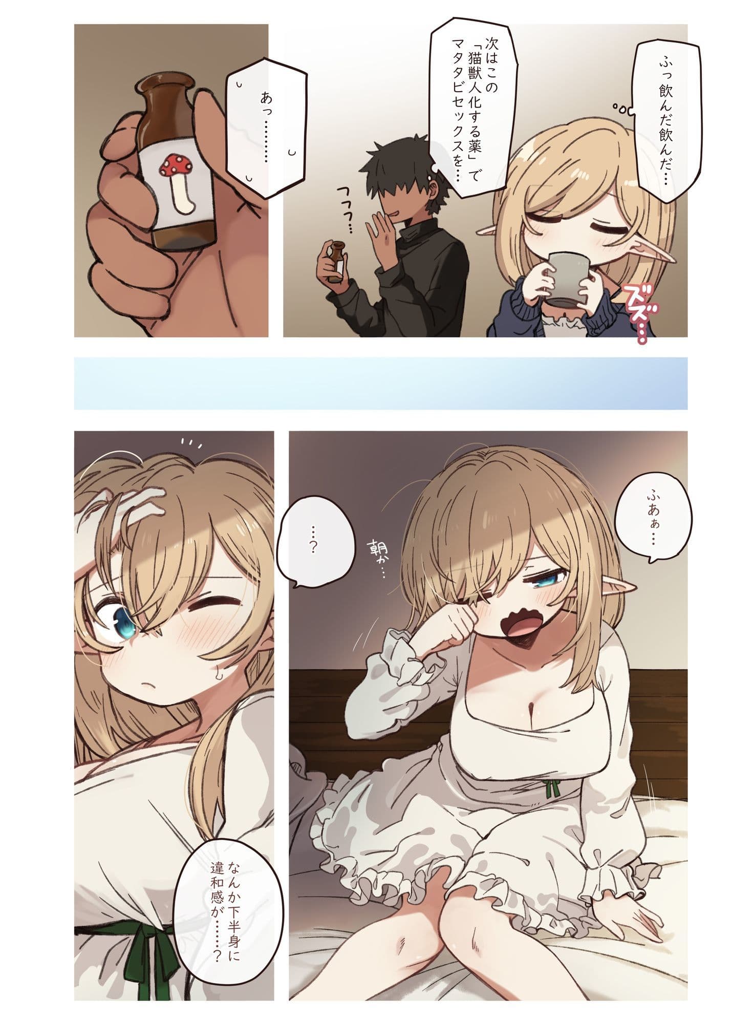 エルフと悪い薬。 サンプル 1