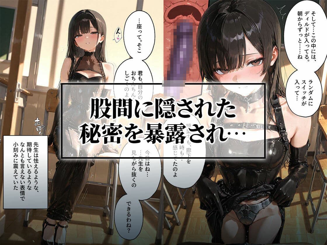 ホブルスカートの女教師と過ごすレザーフェチのための一日 サンプル 5