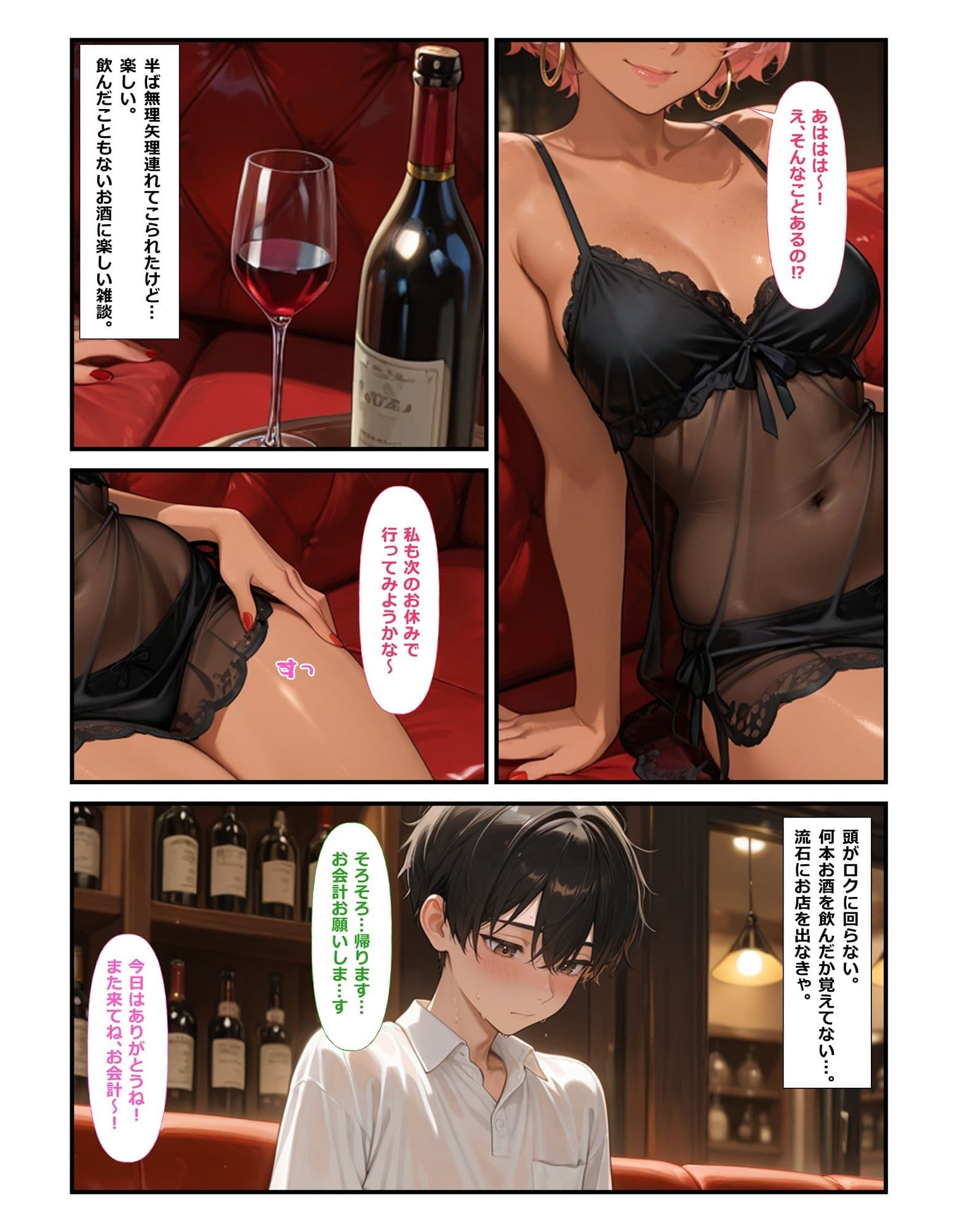 騙されて性転換した僕は借金返済まで抱かれ続ける サンプル 3