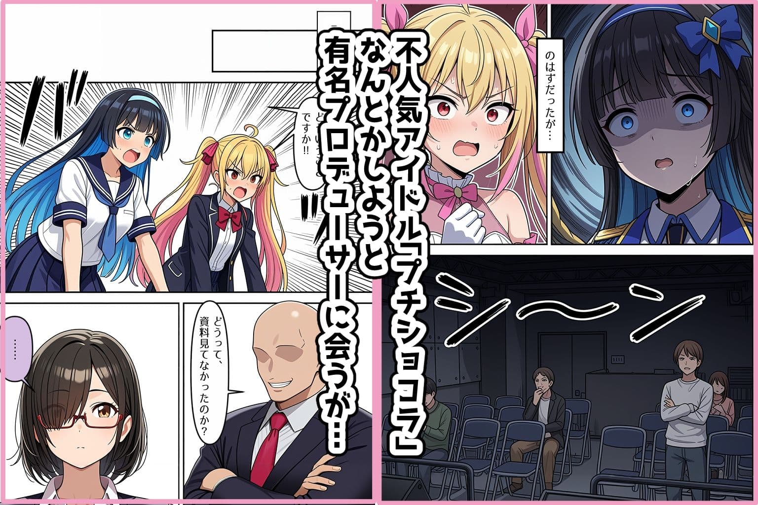 不人気アイドルが枕営業で絶頂に！！ サンプル 2