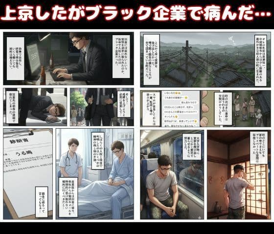 田舎の幼馴染の性処理係としてハーレムあまあまSEXして休暇を満喫！ サンプル 1