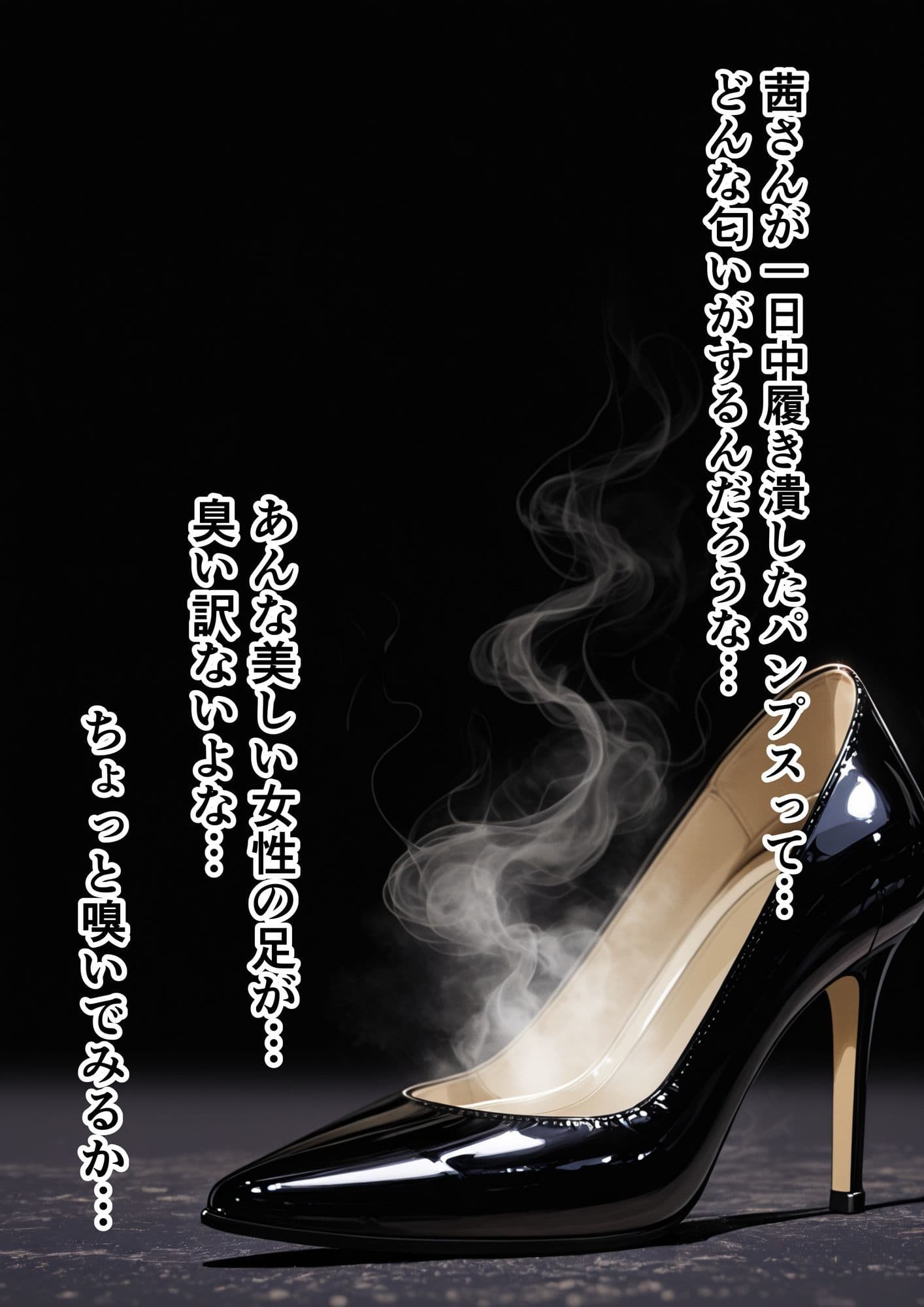 【匂いフェチ】足臭 〜エリート女上司の激蒸れ黒スト。一日中歩いたOLの「臭い」と熟成発酵した芳香〜 サンプル 2