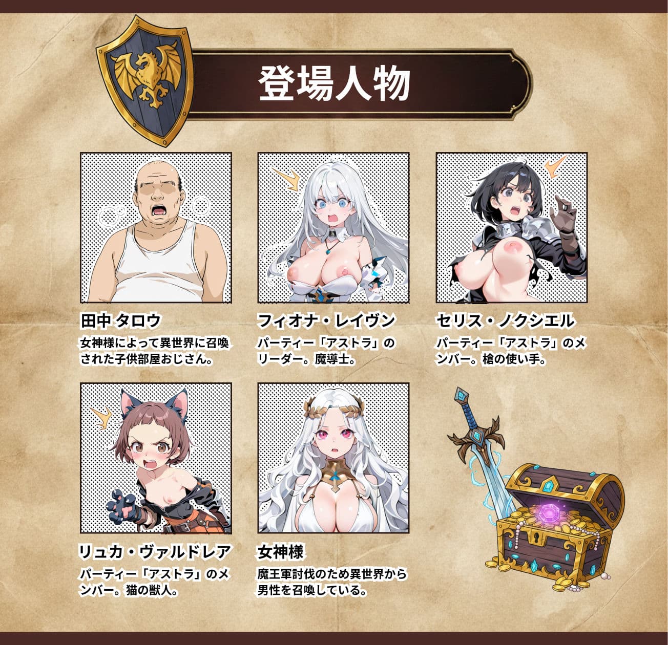 オナニーから始まる異世界召喚 第一話 サンプル 2