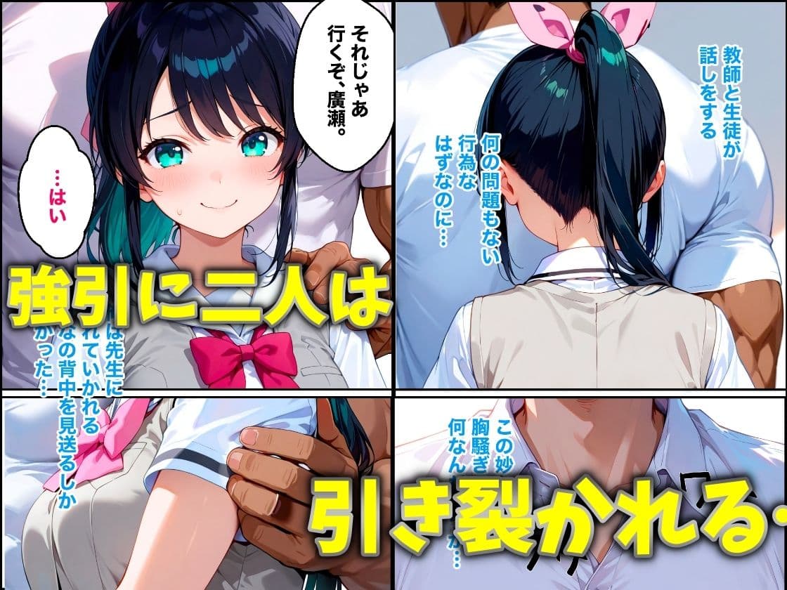 幼馴染のあの子がクズ教師相生の罠にハマり放課後NTRされた話 サンプル 3