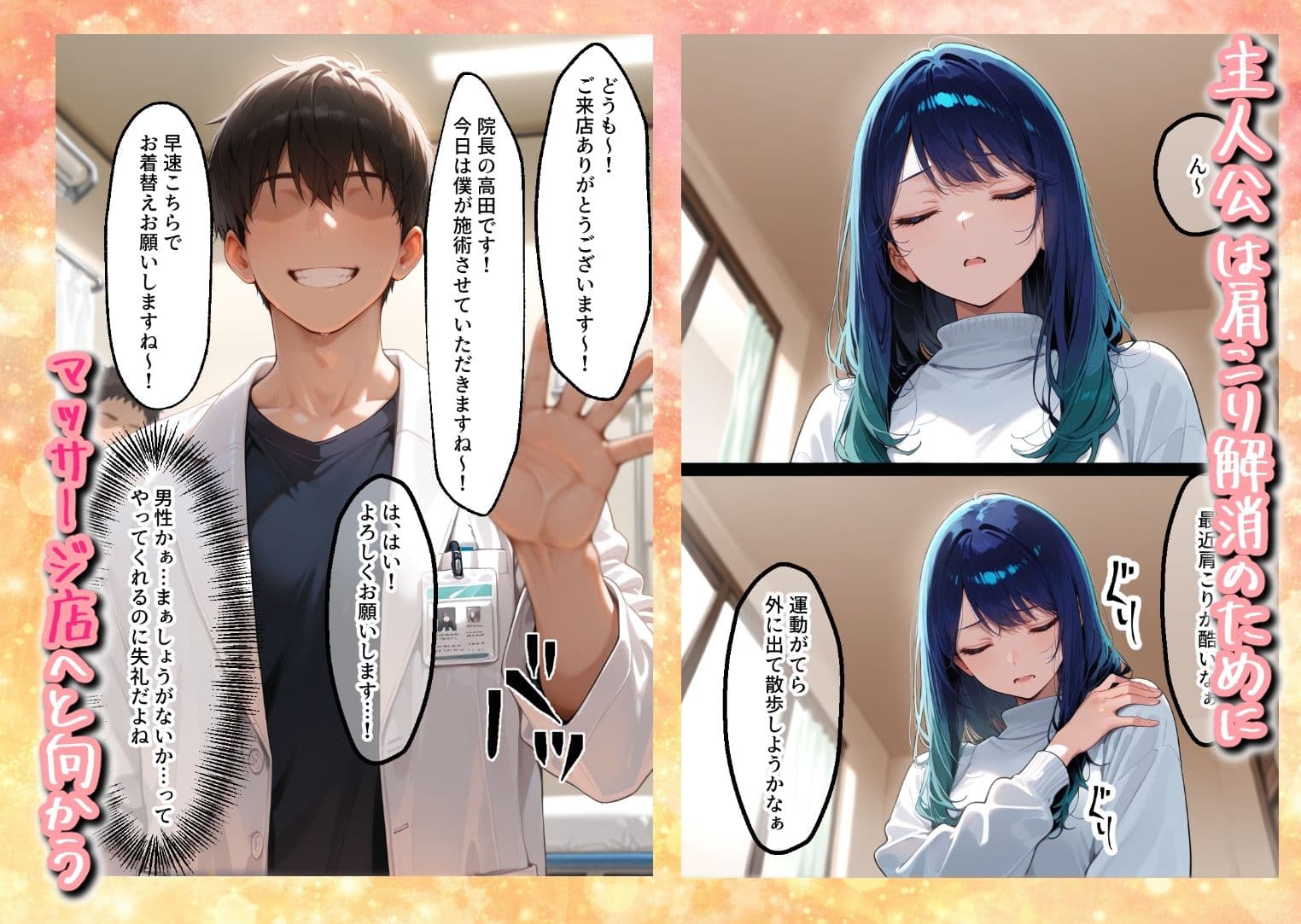 媚薬入りアロマで子宮にキス「先生、これってマッサージですか？」無謀にもイかされまくる話〜女優編〜 サンプル 1