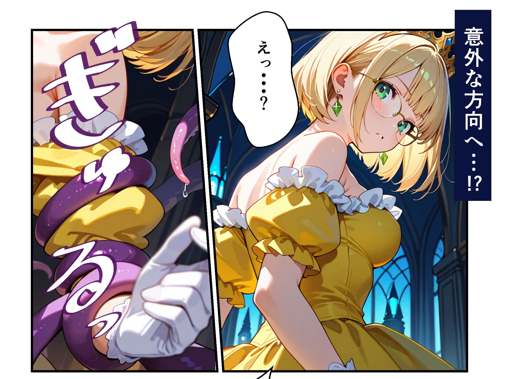 触手図書館の夜 サンプル 8