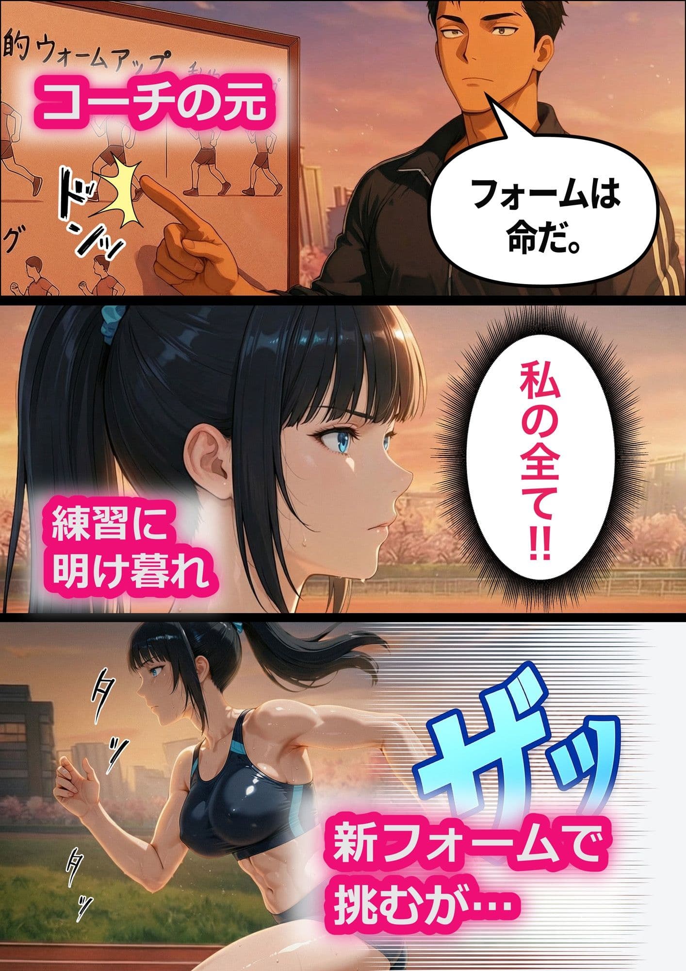 俺の彼女は陸上女子凝縮版 サンプル 2