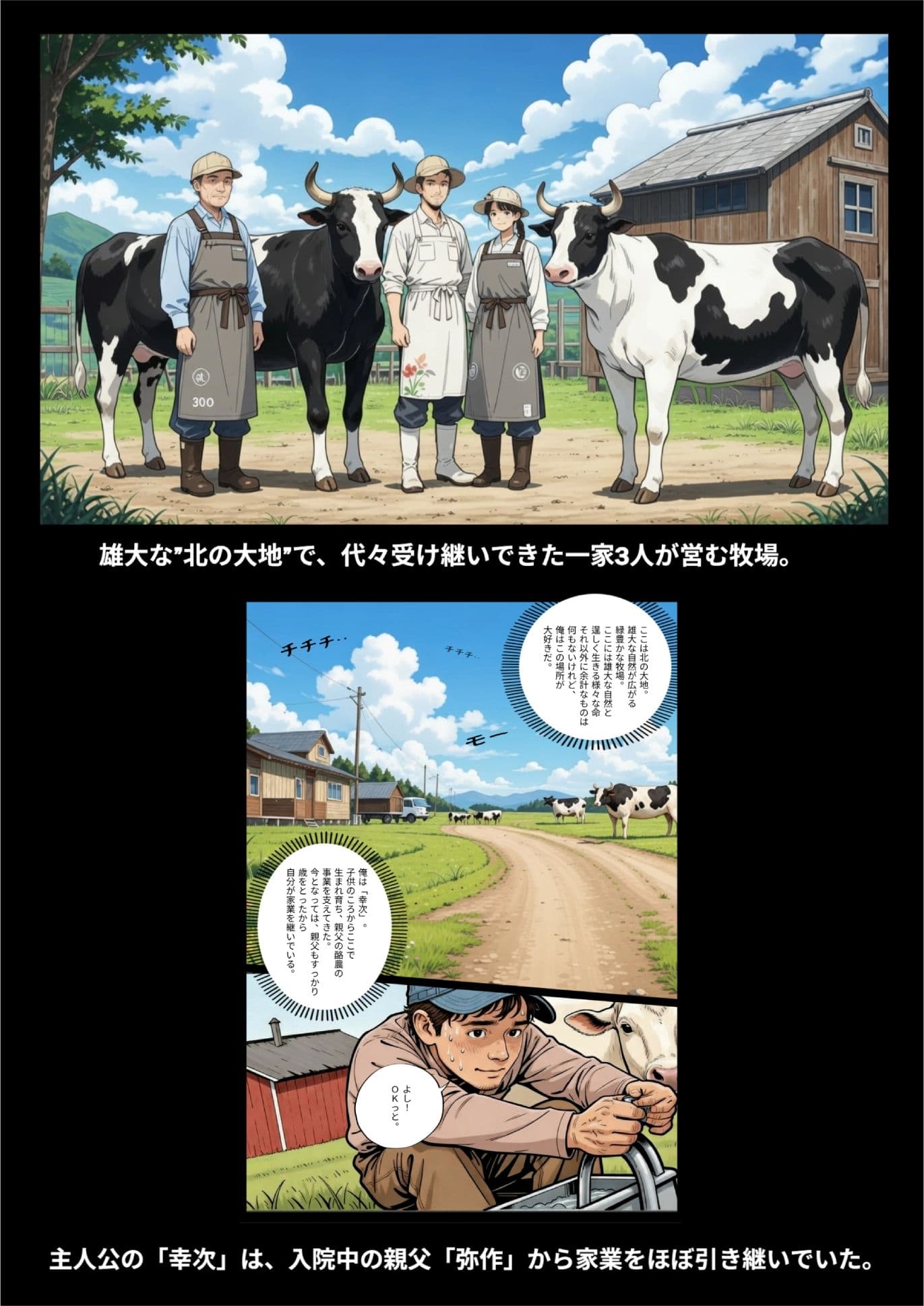 北の大地（上）フルカラー サンプル 4