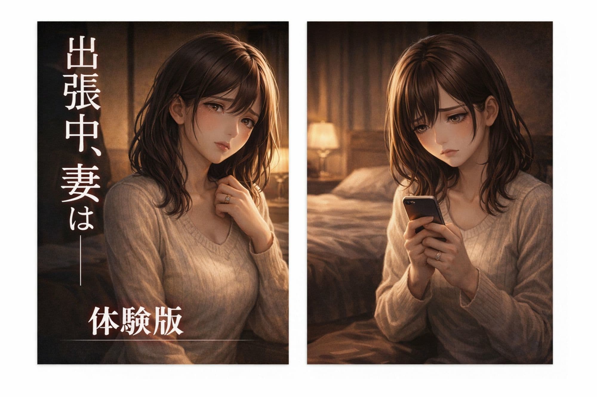 「出張中、妻は上司に呼び出されていた」 サンプル 1