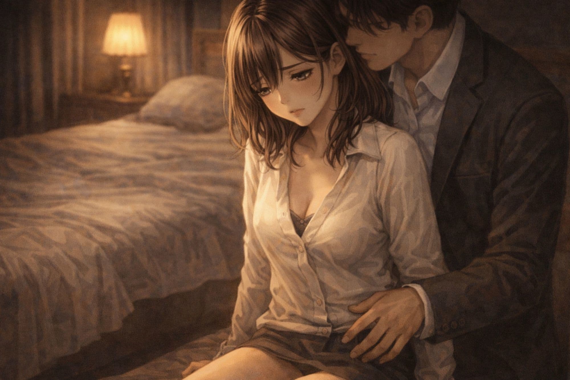 「出張中、妻は上司に呼び出されていた」 サンプル 3