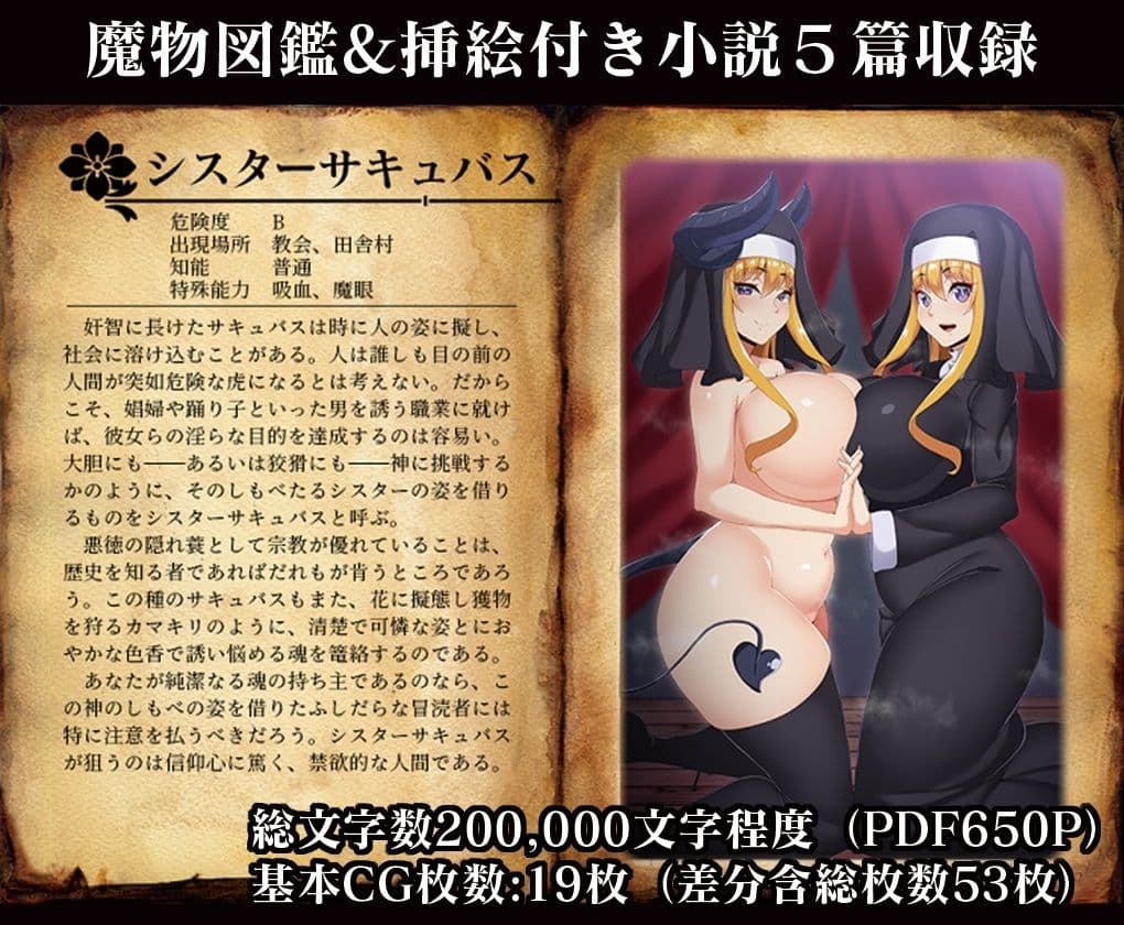 幻想世界魔物大全5 サキュバスIII サンプル 4