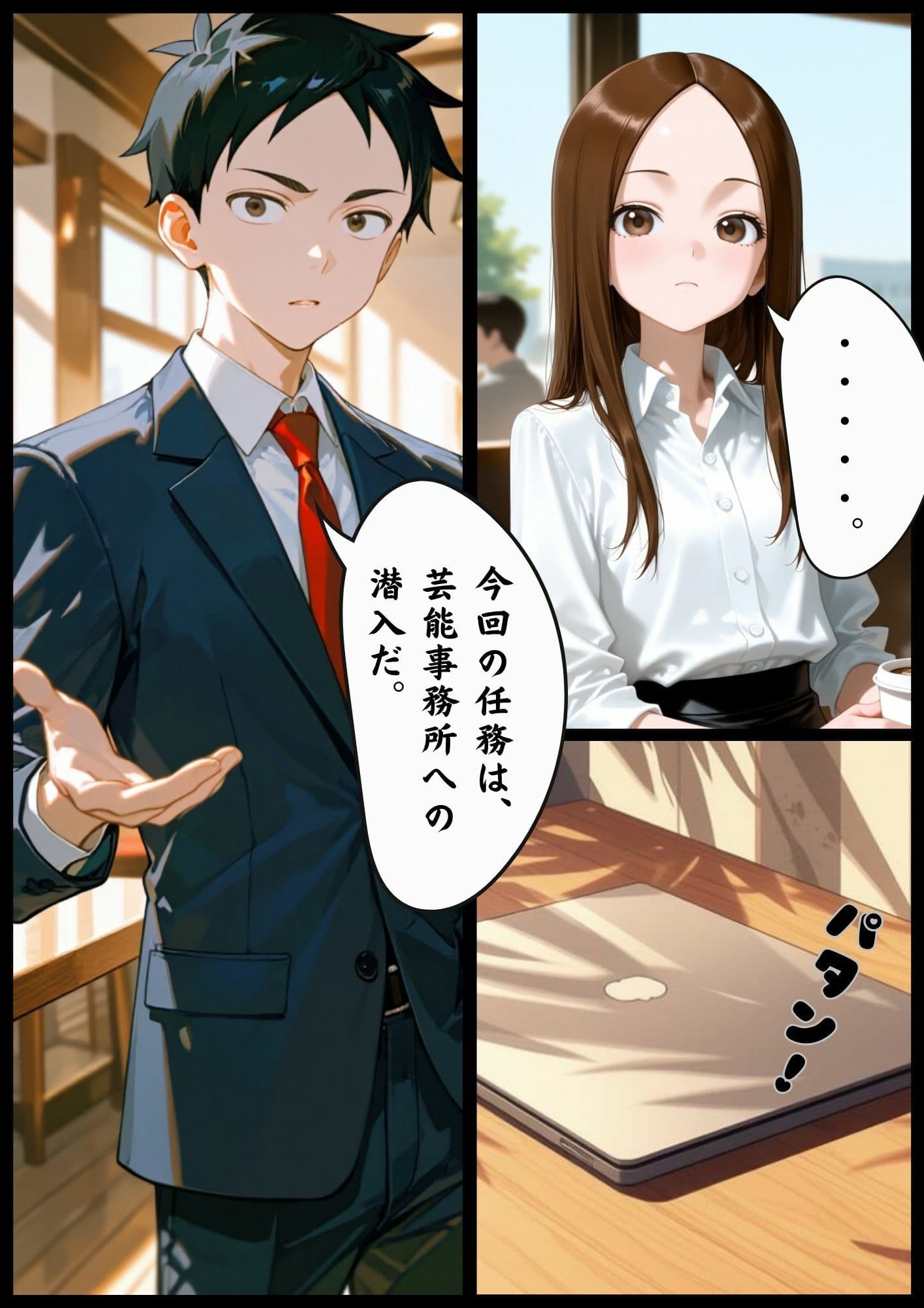 CG漫画『胸キュン捜査官』第二話 サンプル 2