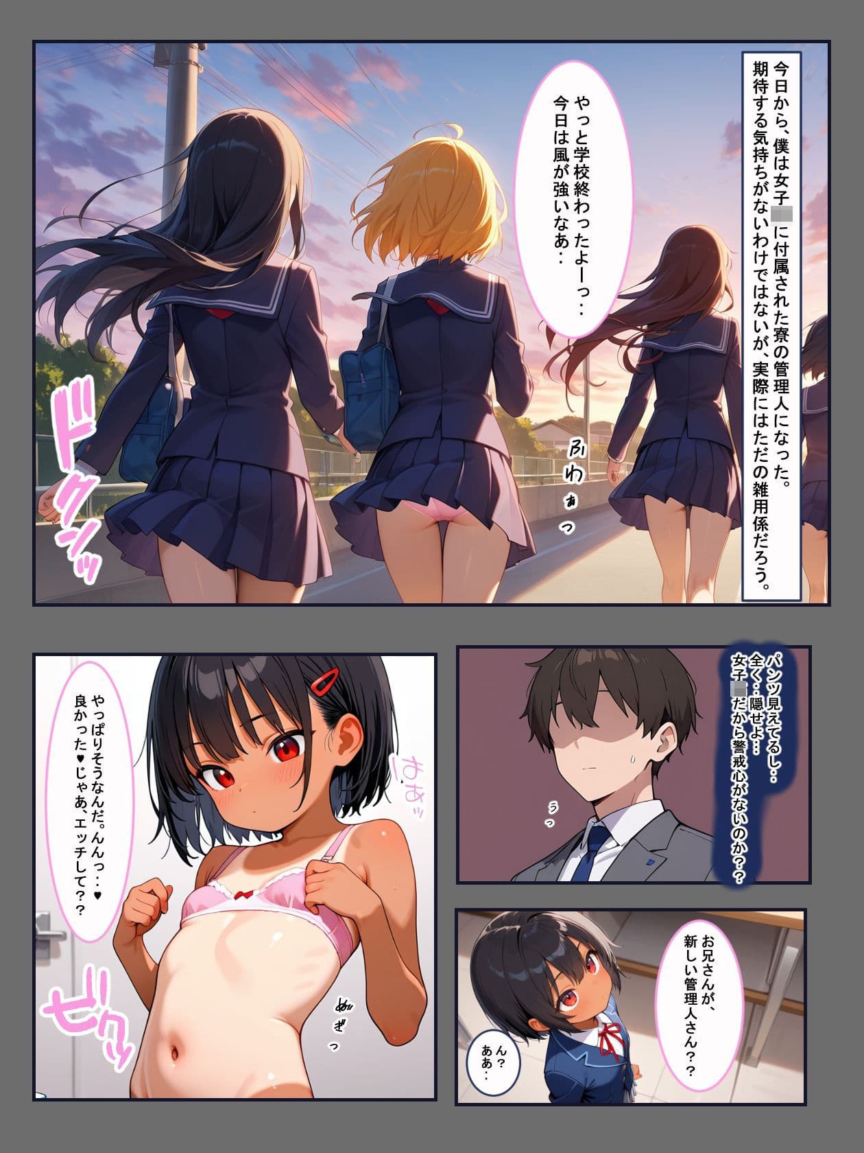 女子寮の管理人をすることになりました。 サンプル 4