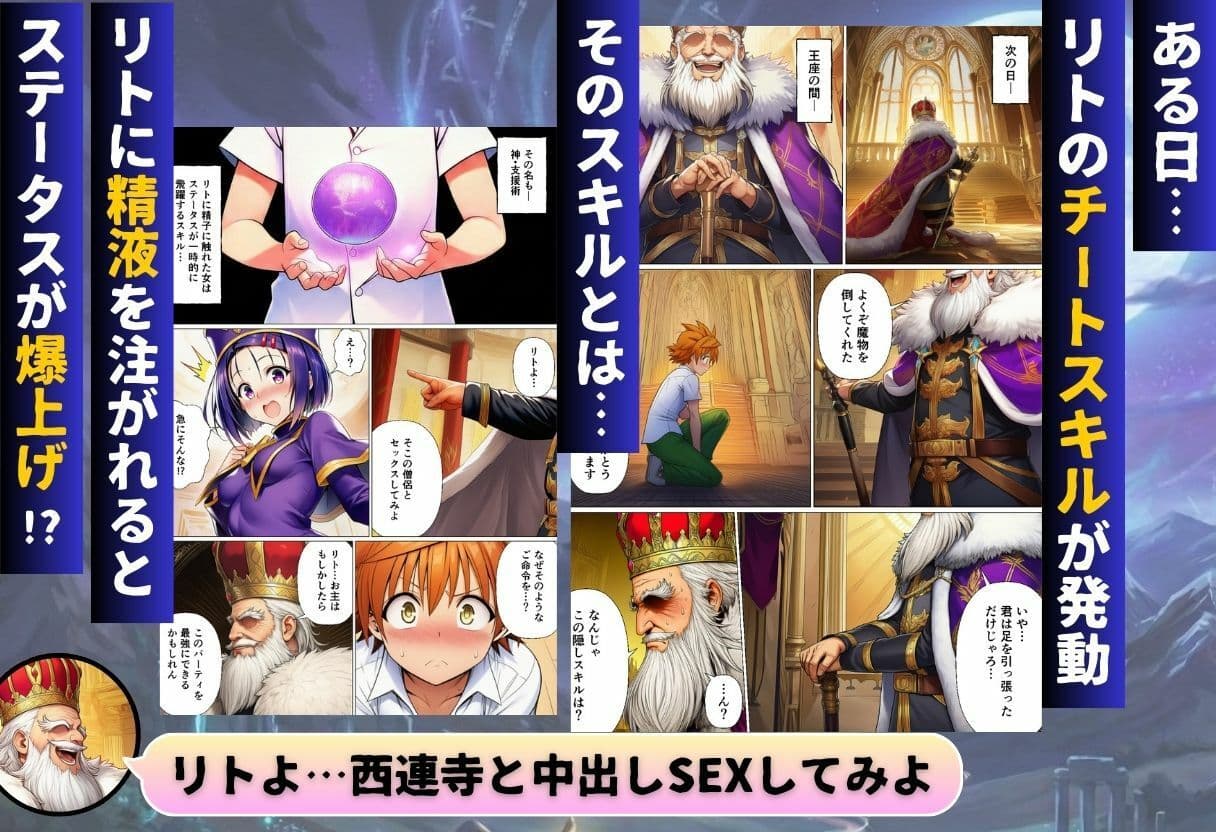 異世界転生したリトのチートスキルがヤバすぎた件 〜精液注入でヒロイン最強にして魔王討伐！？〜 サンプル 2