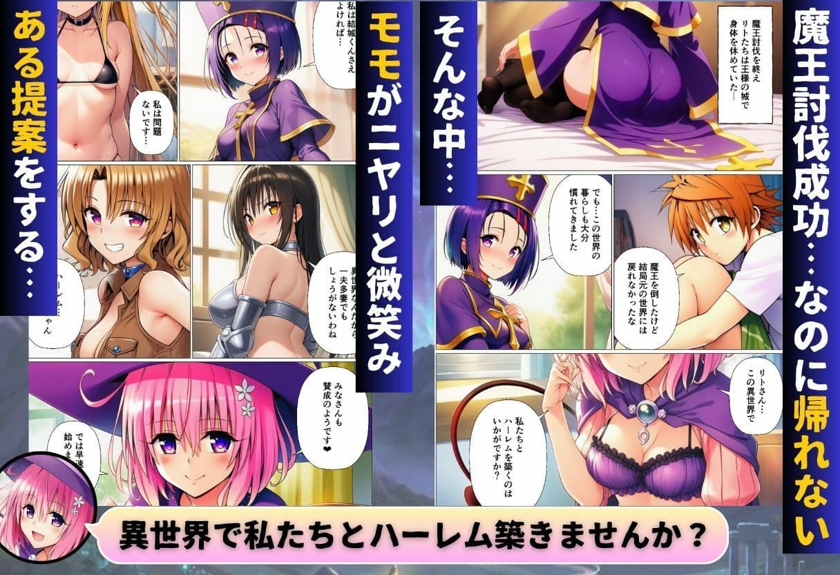 異世界転生したリトのチートスキルがヤバすぎた件 〜精液注入でヒロイン最強にして魔王討伐！？〜 サンプル 9