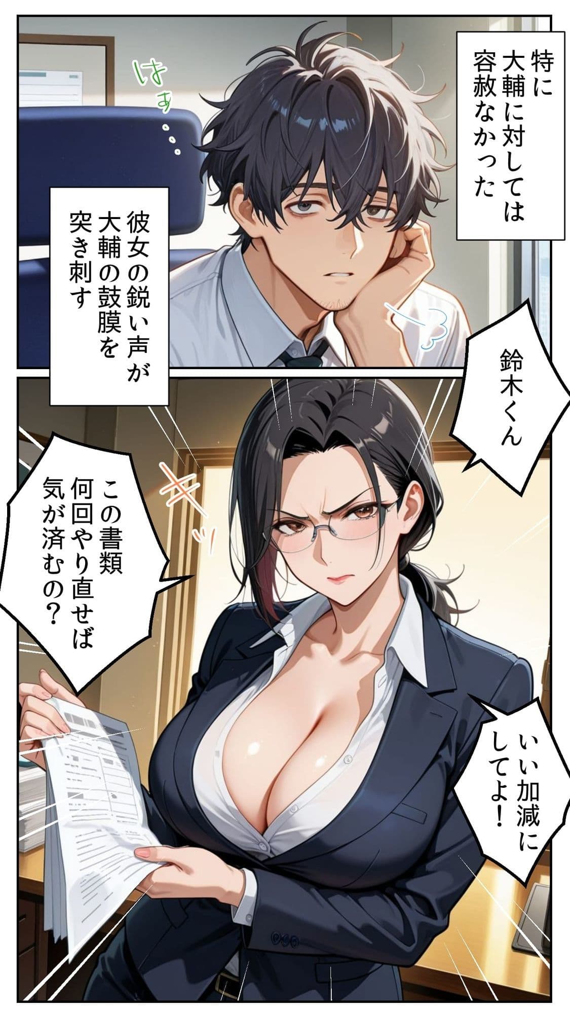 催●アプリと人妻お局の淫らな堕落 〜社内一のエロい女を思いのままに〜 サンプル 1