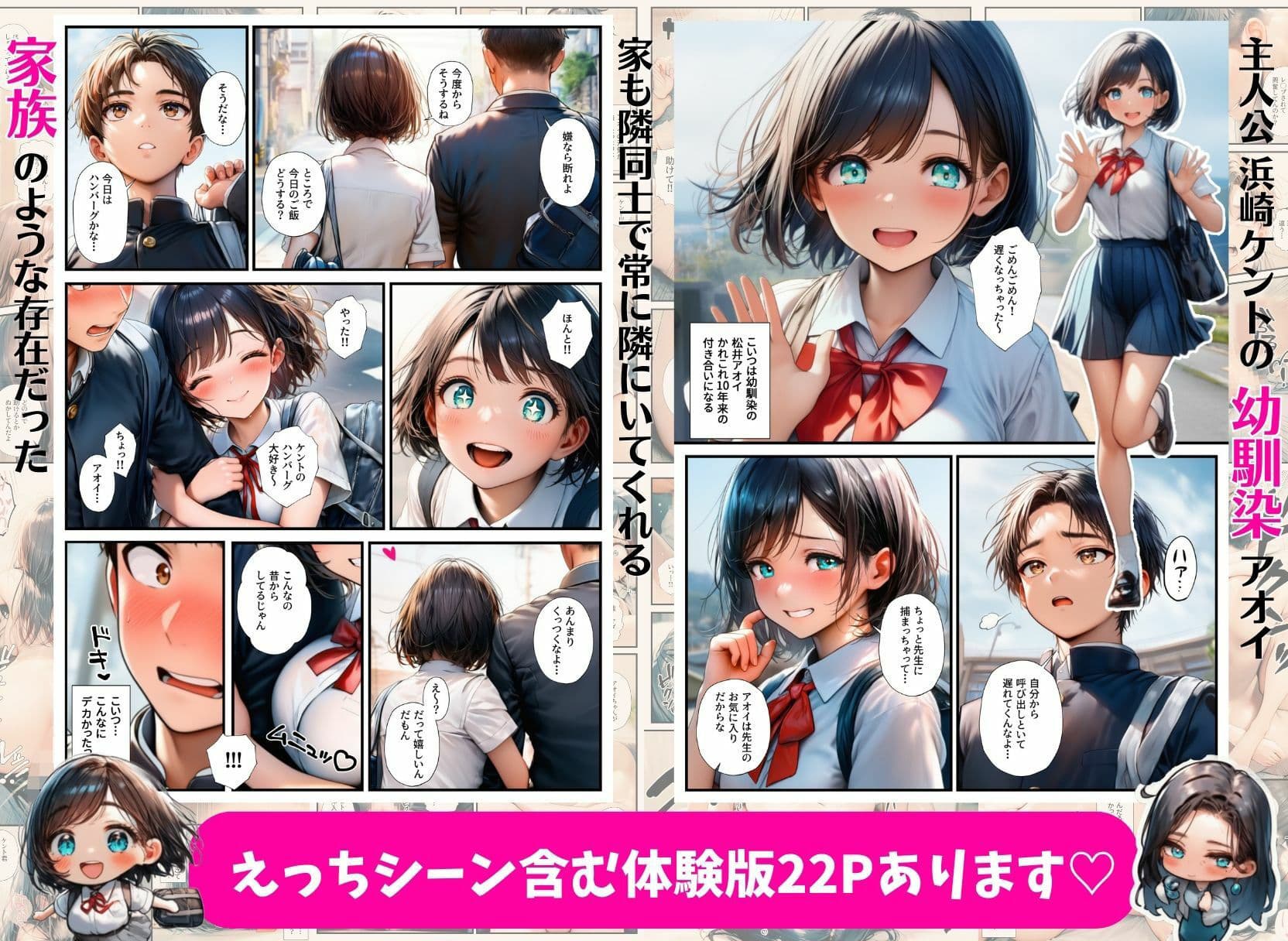 幼馴染の母娘が掴んだ幸せは寝取られだった サンプル 1