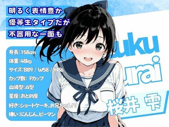 純粋清楚妹のブラ透け事件から、学校で家でと連続甘々中出し懇願SEXした話 サンプル 1