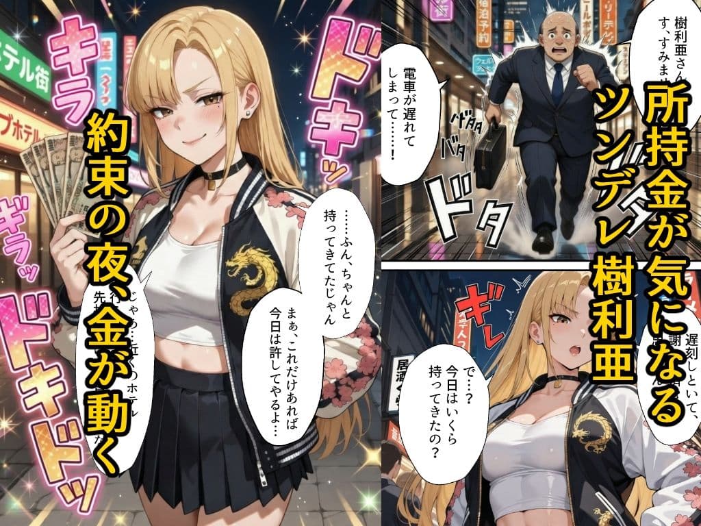 借金ツンデレヤンキーの快楽返済 〜コテコテ闇金ヤクザとの甘い夜〜 サンプル 4