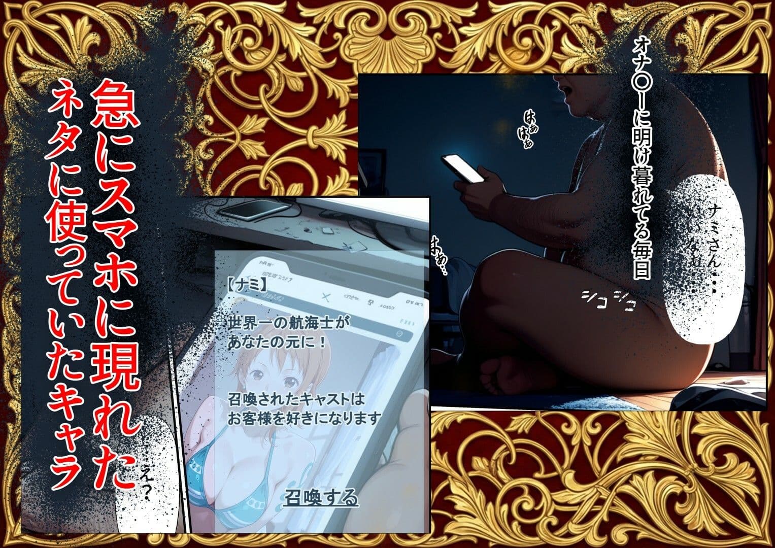 Parallel Call 〜並行世界から呼び出せるデリヘルアプリで金にがめつい航海士ナ〇にタダでNN（生中出し）出来た話〜 サンプル 1