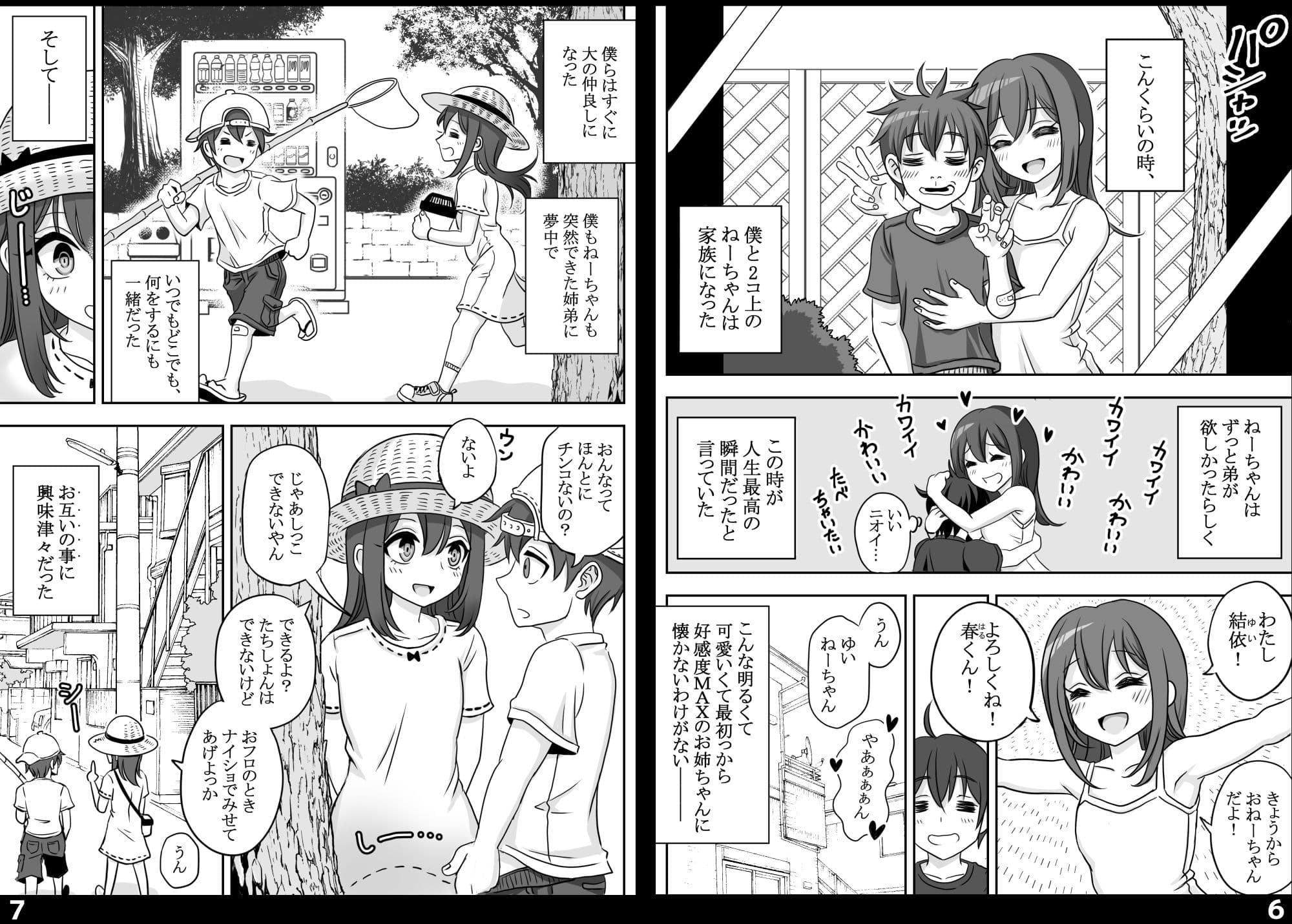 義姉ちゃんブラコン、ぼくシスコン サンプル 4