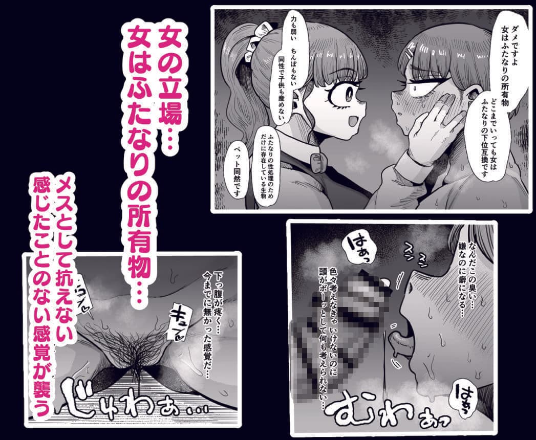 ふたなり学園の女がどういう扱いを受けるかあなたは知っていますか？ サンプル 5