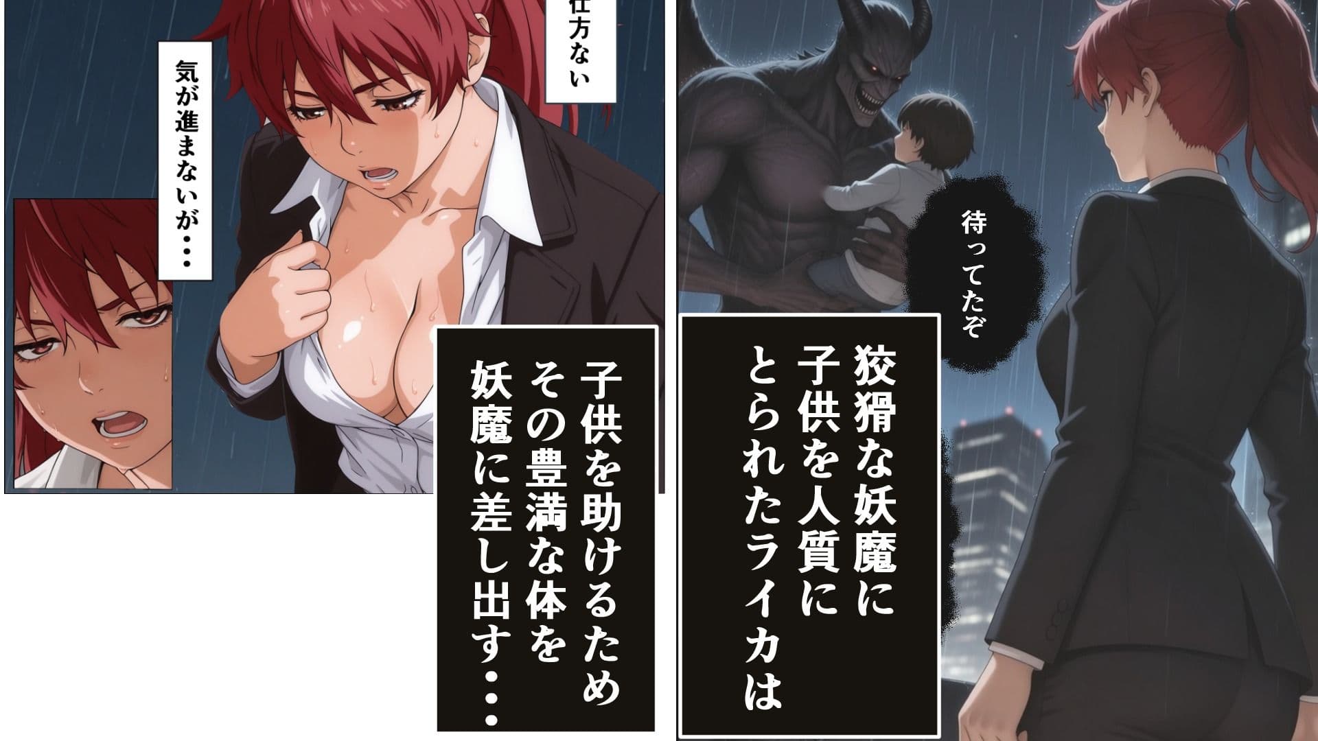 退魔士ライカ 屈辱の人質交渉 前編 サンプル 3